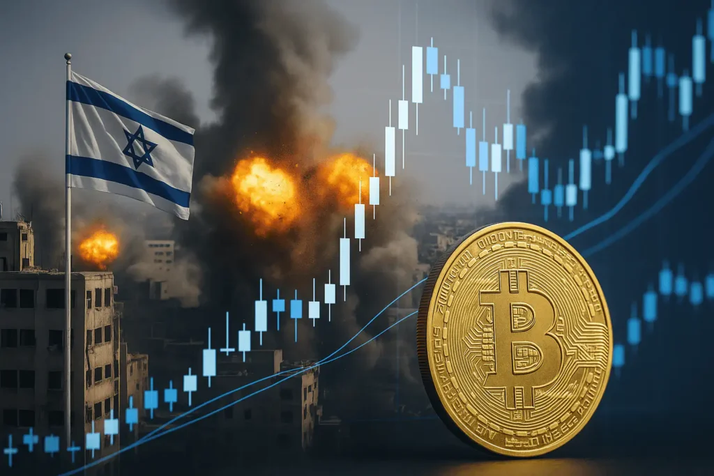 Impacto geopolítico, criptoactivos y estrategias algorítmicas en tiempos de guerra de Israel